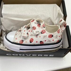 Ladybug converse sneakers